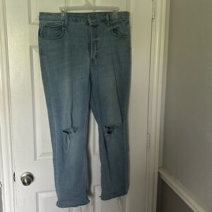 Wild Fable High Waisted Straight Leg Jeans size 16